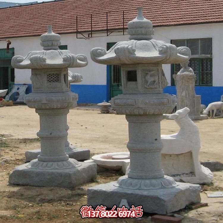 鏤空大理石石燈，匯聚古典與現代之美