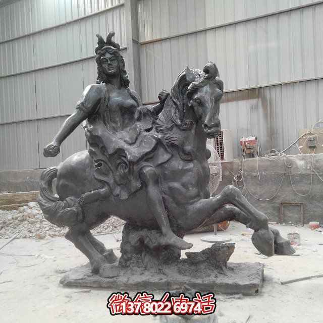 西方風格玻璃鋼雕塑，打造精美景觀
